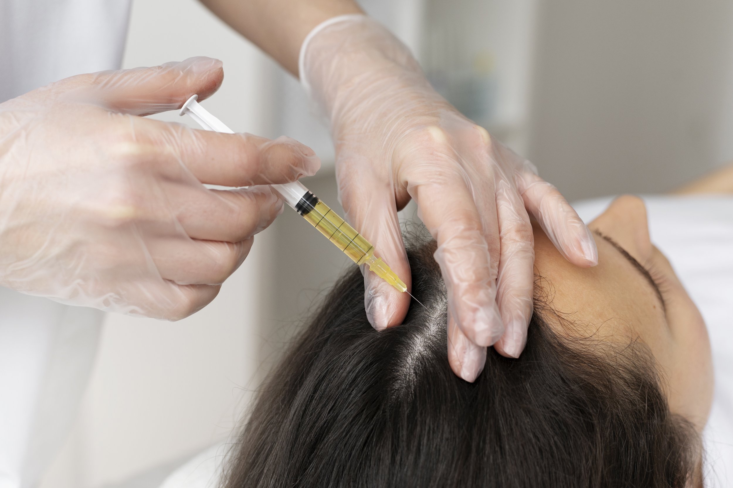 Scalp PRP treatment