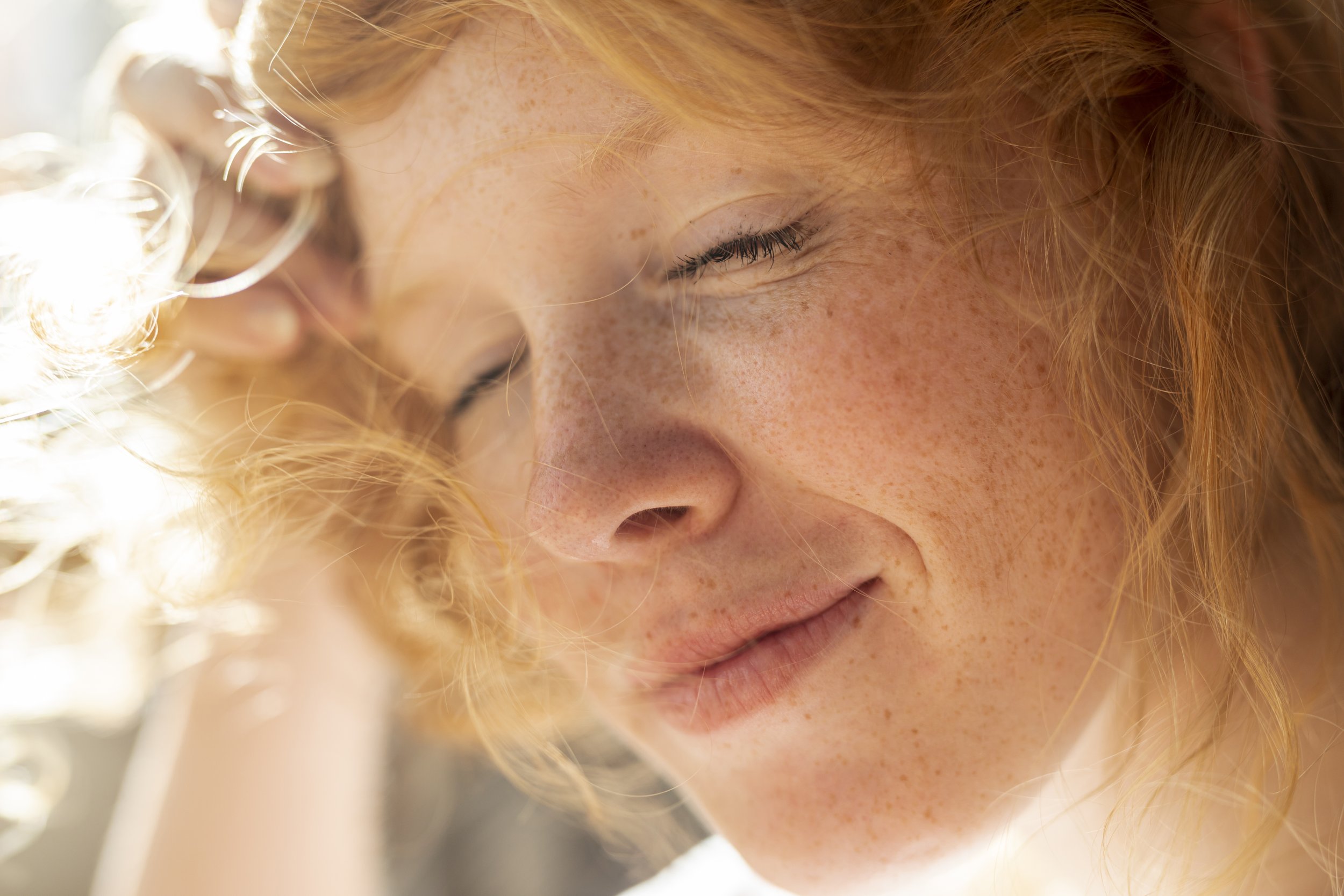 Serene woman