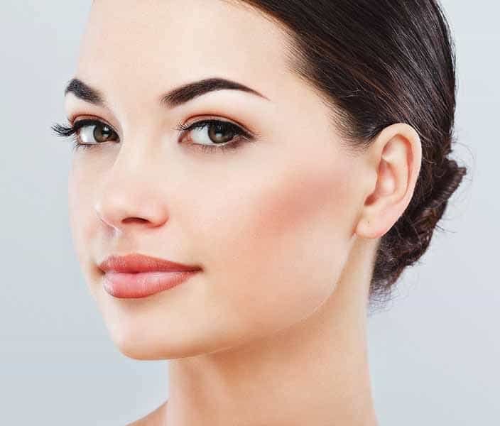 Brow lift result